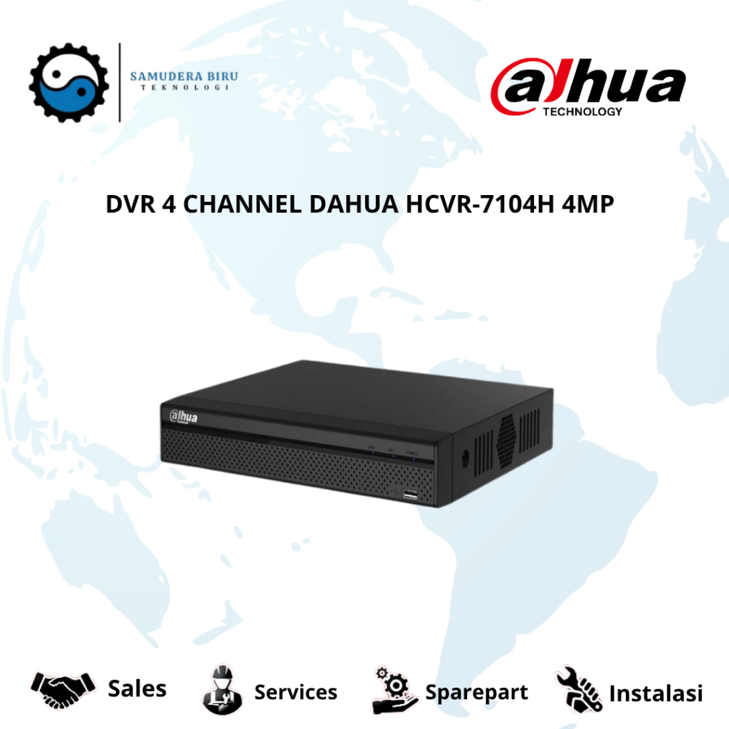 DVR 4 Channel Dahua HCVR-7104H 4MP