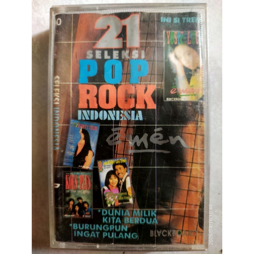 kaset pita jadul 21 Seleksi POP ROCK INDONESIA