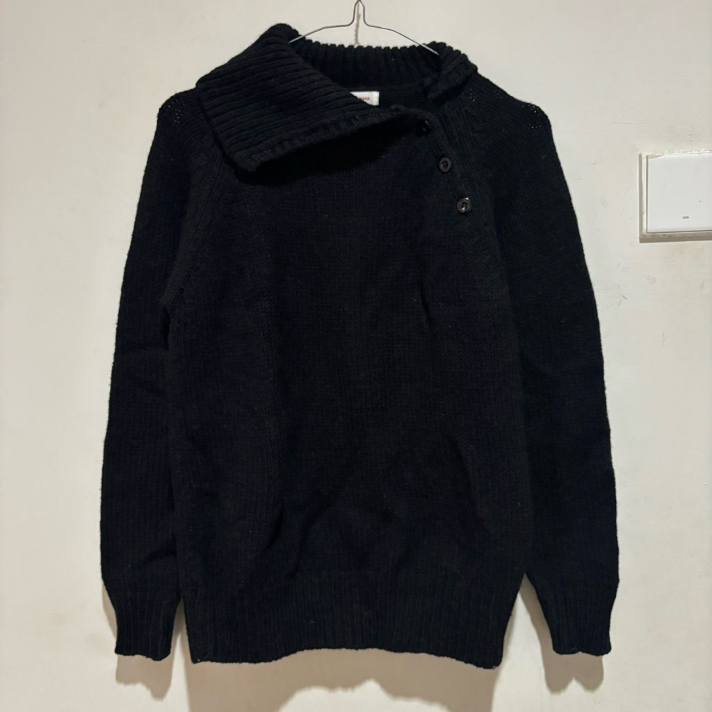 (preloved) Half Neck Knit Sweater