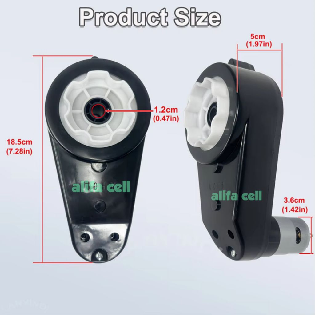 dinamo gearbox penggerak mobil aki remot anak 12v RS540 RS550 penggerak mobil aki motor aki PNB Exot