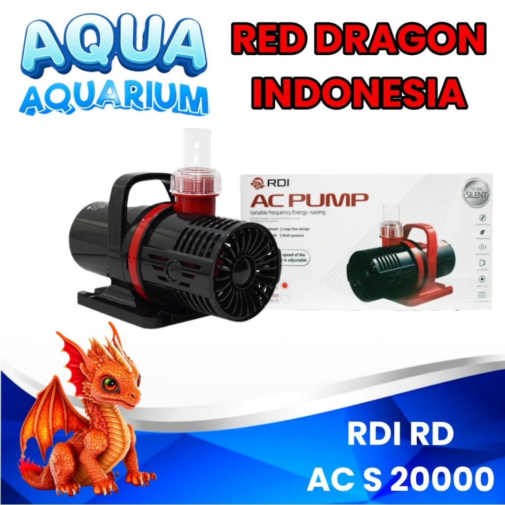 POMPA KOLAM RDI RD AC S 20000 WATER PUMP KOLAM IKAN KOI
