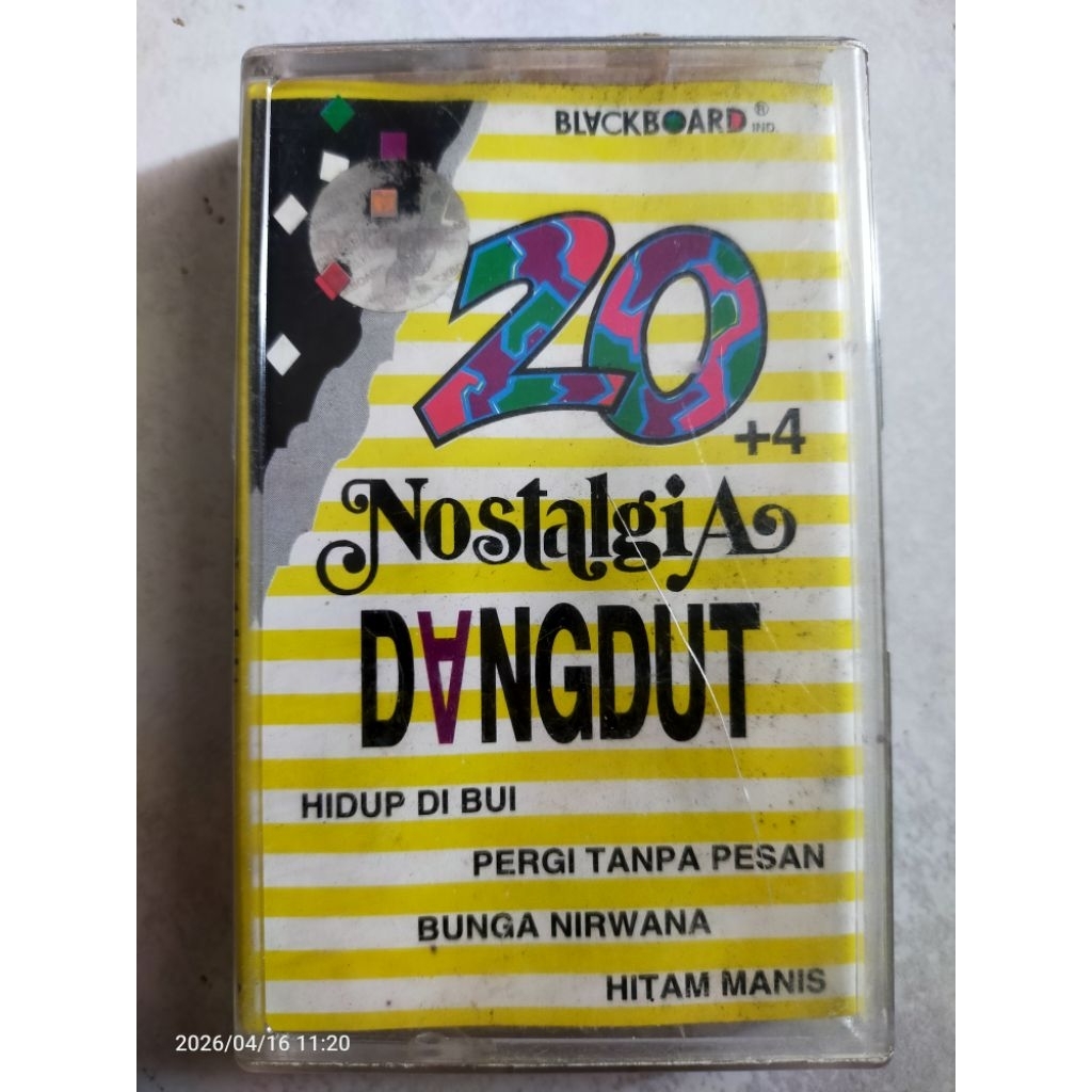 kaset pita jadul 20 NOSTALGIA DANGDUT