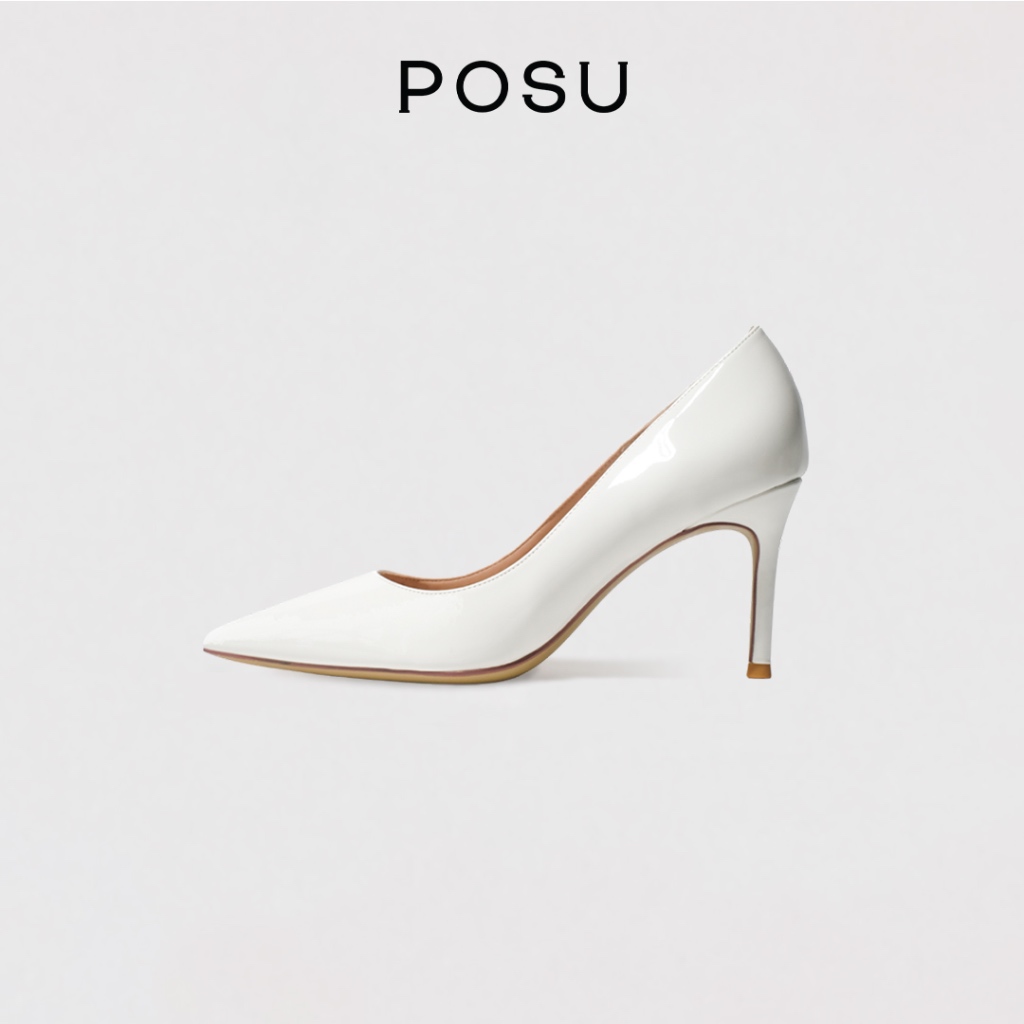 POSU Arla 10cm Glossy - Sepatu Heels Wanita - Heels Wanita