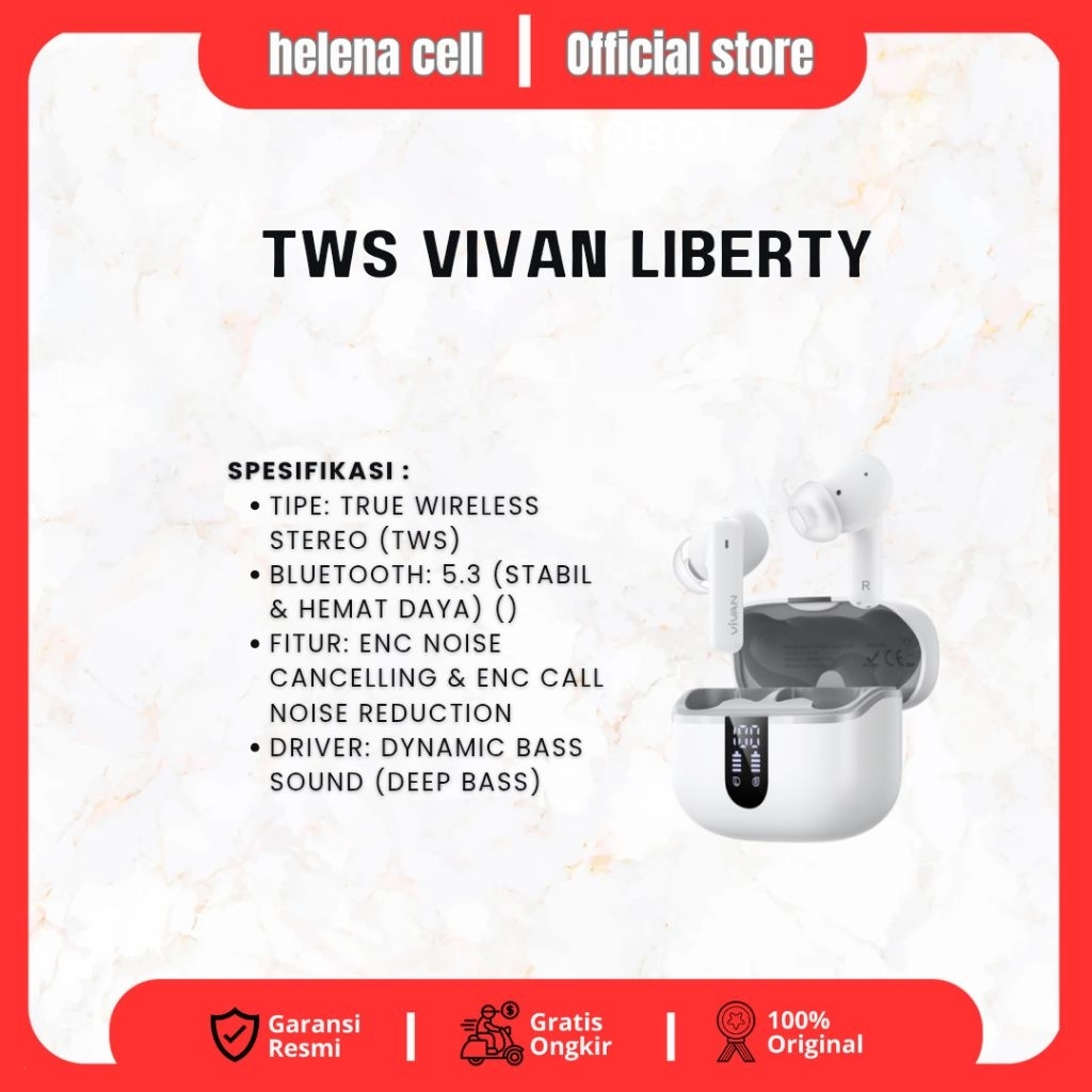 Tws Vivan Liberty T100E