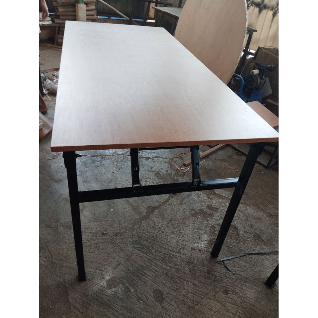 Meja lipat IBM ukuran 120*60*75
