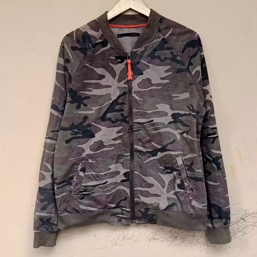 Jacket bomber military gamu camouflage vintage army