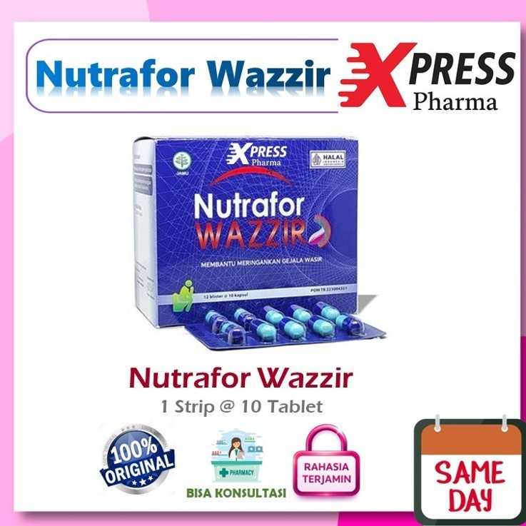 XPRESS  Nutrafor Wazzir / Nutrafor Wasir / Obat Ambeyen Ambeven