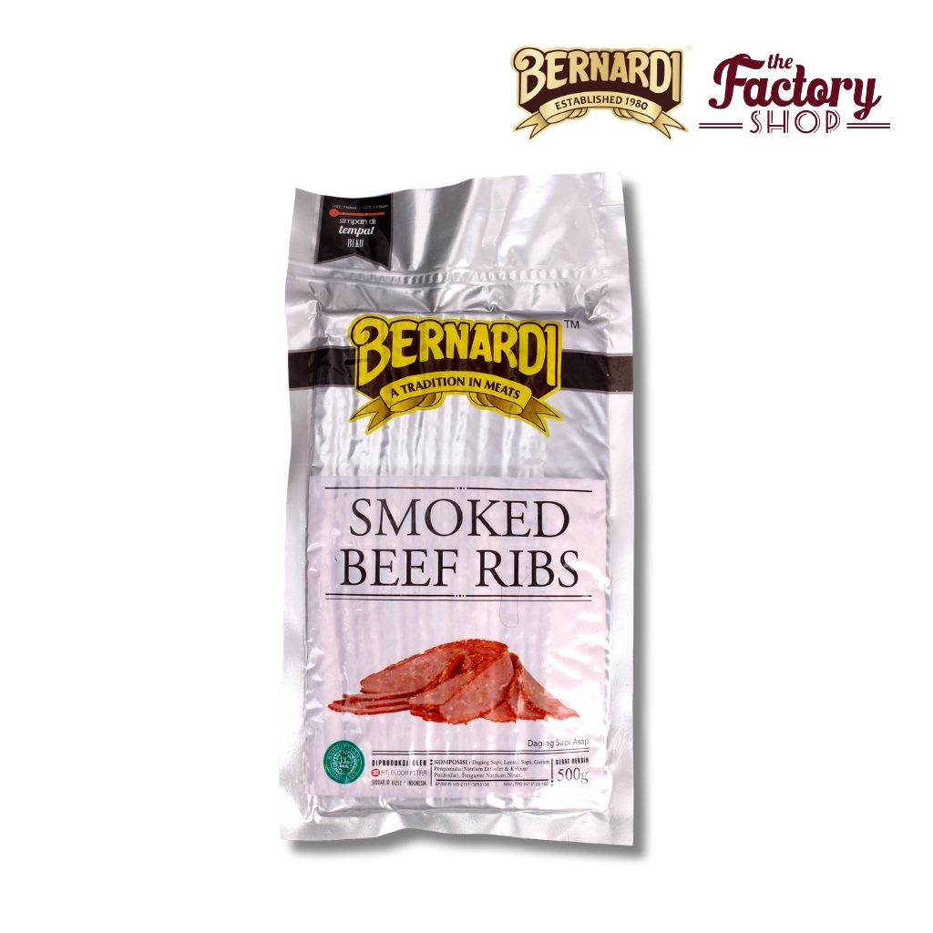 BERNARDI SMOKED BEEF RIBS 500G (9914500106)