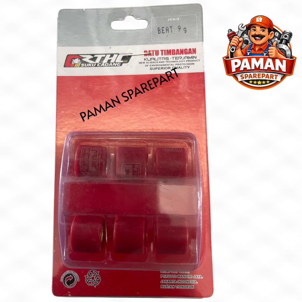 ROLLER 9 GRAM BEAT KARBU BEAT FI STARTER KASAR