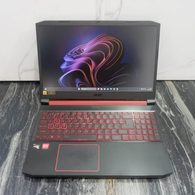 Laptop Gaming Acer Nitro 5 AN515-43 AMD Ryzen 5 3550H RAM 16GB SSD 512GB Radeon RX 560 VRAM 4GB