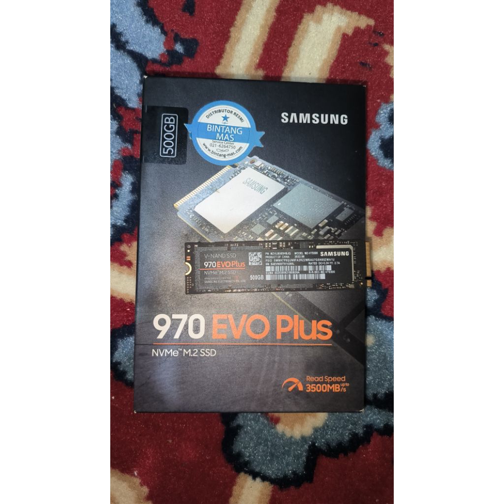 SAMSUNG 970 EVO PLUS 500GB ORIGINAL