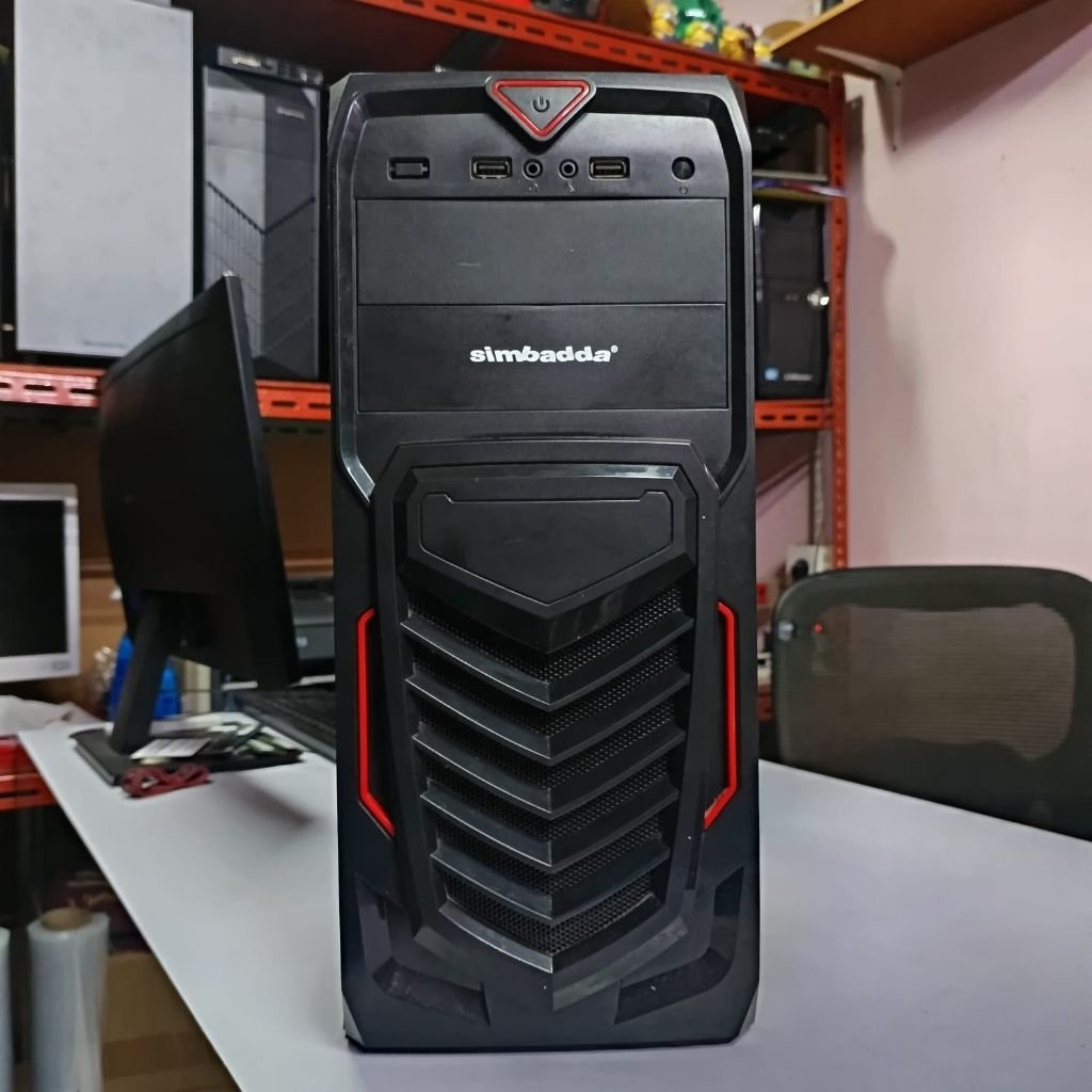 Casing Komputer Rakitan SIMBADDA Kosongan Tanpa PSU ( BEKAS )