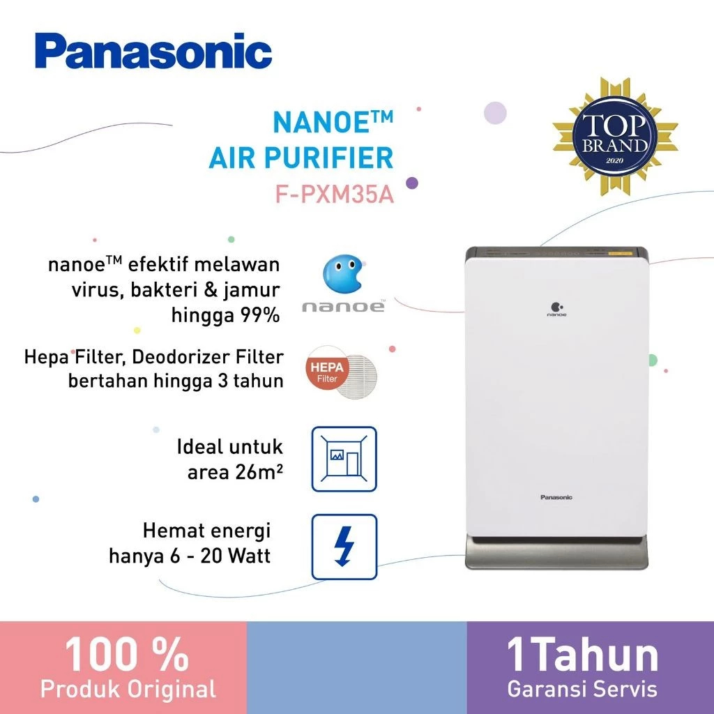 Panasonic F-PXM35ASN - Air Purifier