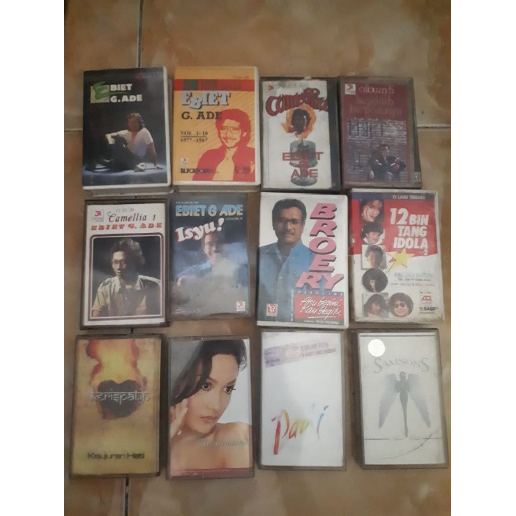 Kaset pita jadul bekas