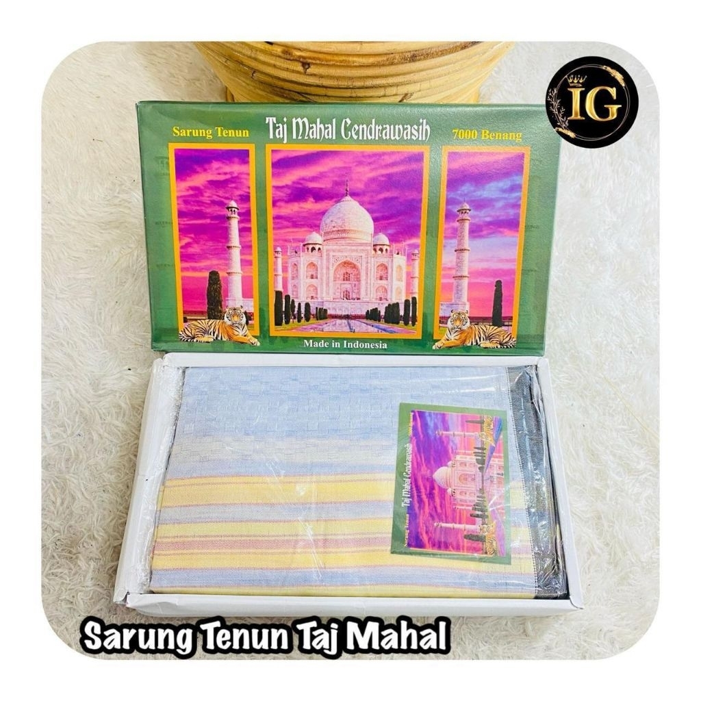 Sarung Tenun Taj Mahal/ sarung tenun