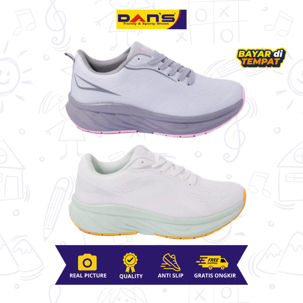 Sepatu Dans Dewasa Amber Sepatu Sneakers Wanita