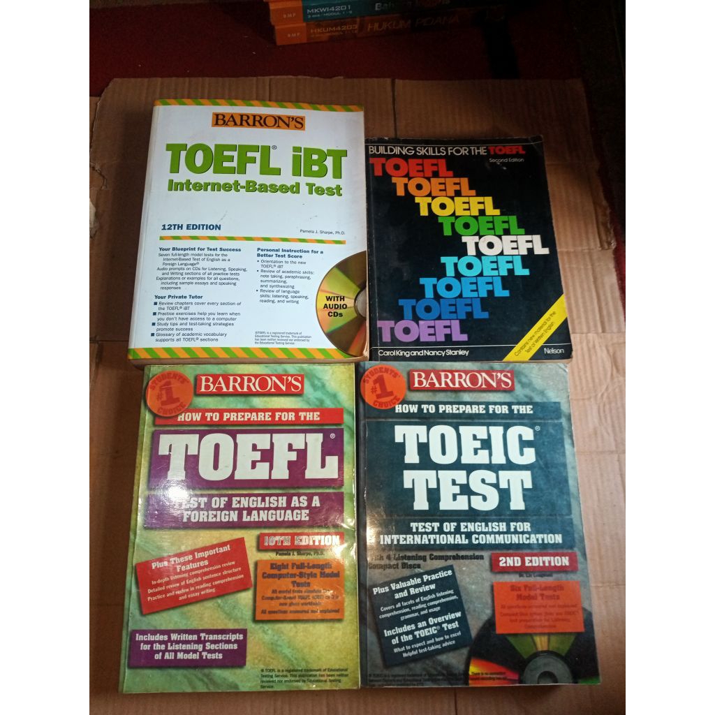 Satuan TOEFL Barron's Original (pendidikan bahasa)