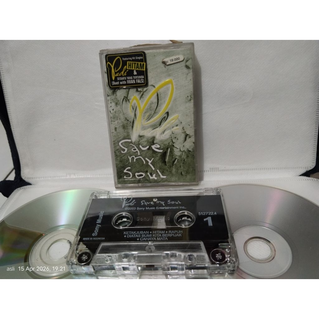 kaset pita PADI save my soul