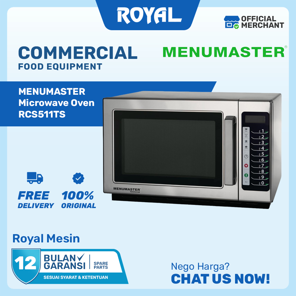 MENUMASTER RCS511TS Commercial Microwave Oven