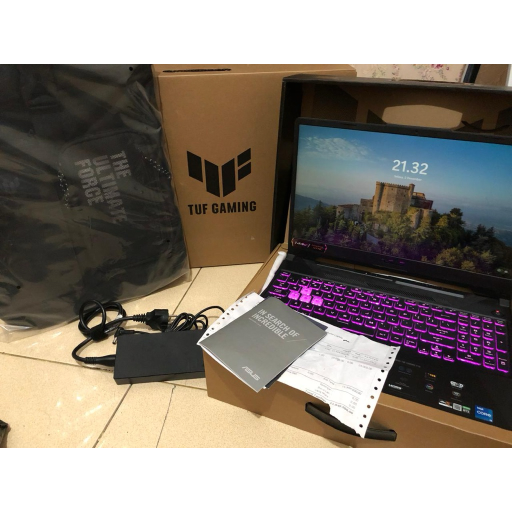 ASUS TUF F15 FX506HC CORE I5 Gen 11