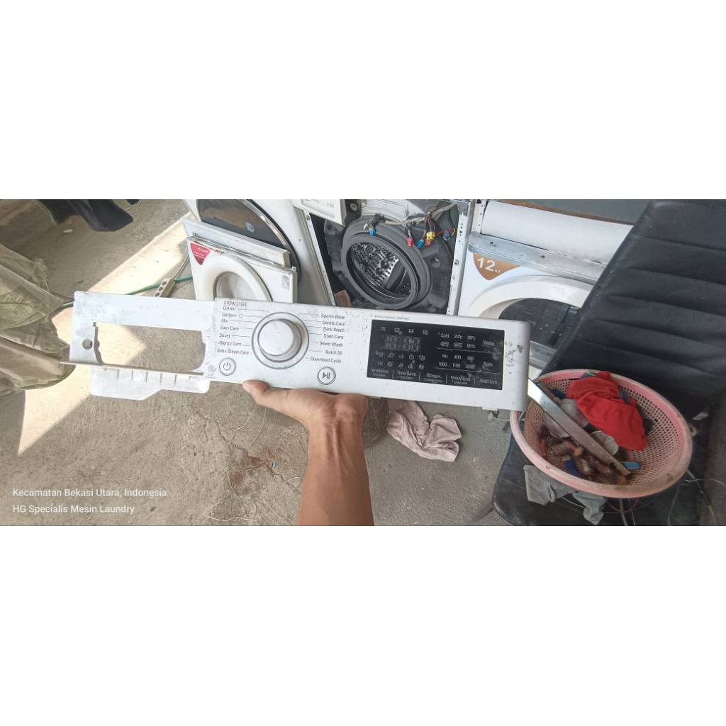 Modul Display LG 9 kg atau 8,5kg