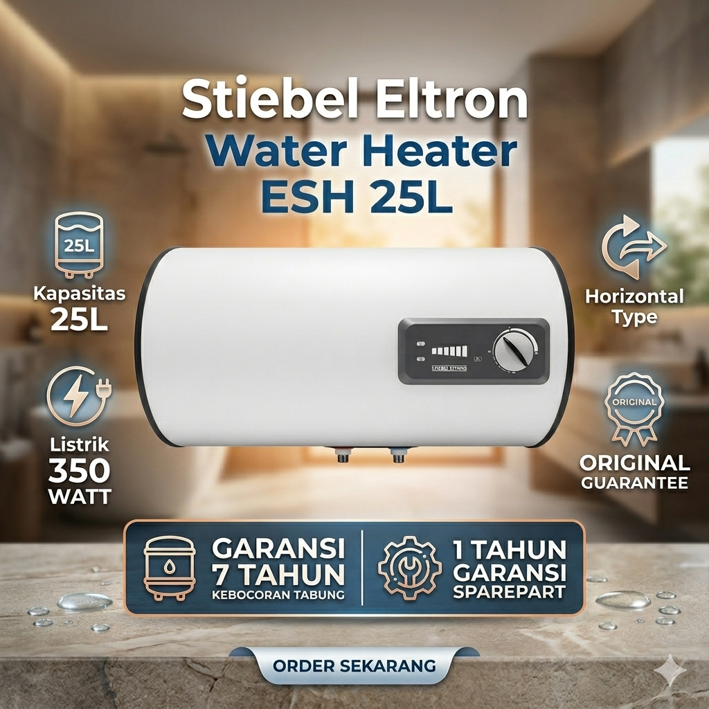 Stiebel Eltron ESH25 Free Flexible Pemanas Air