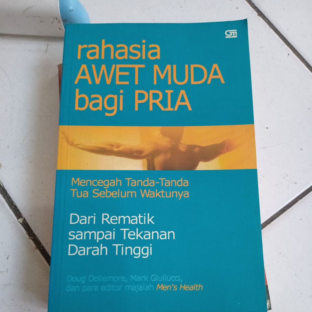 BUKU RAHASIA AWET MUDA. BAGI PRIA second original