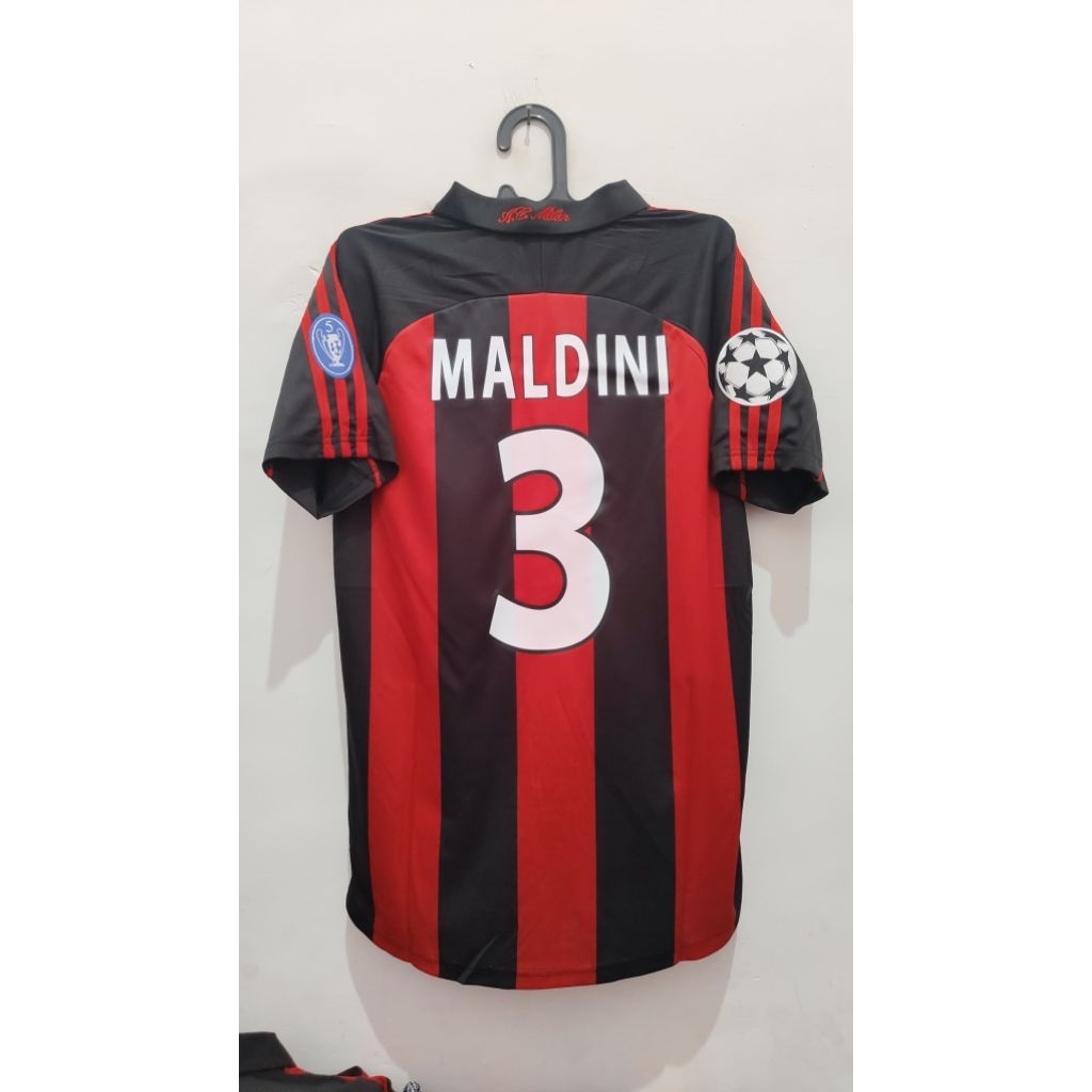 jersey retro Asem ilan Maldini size M XXL