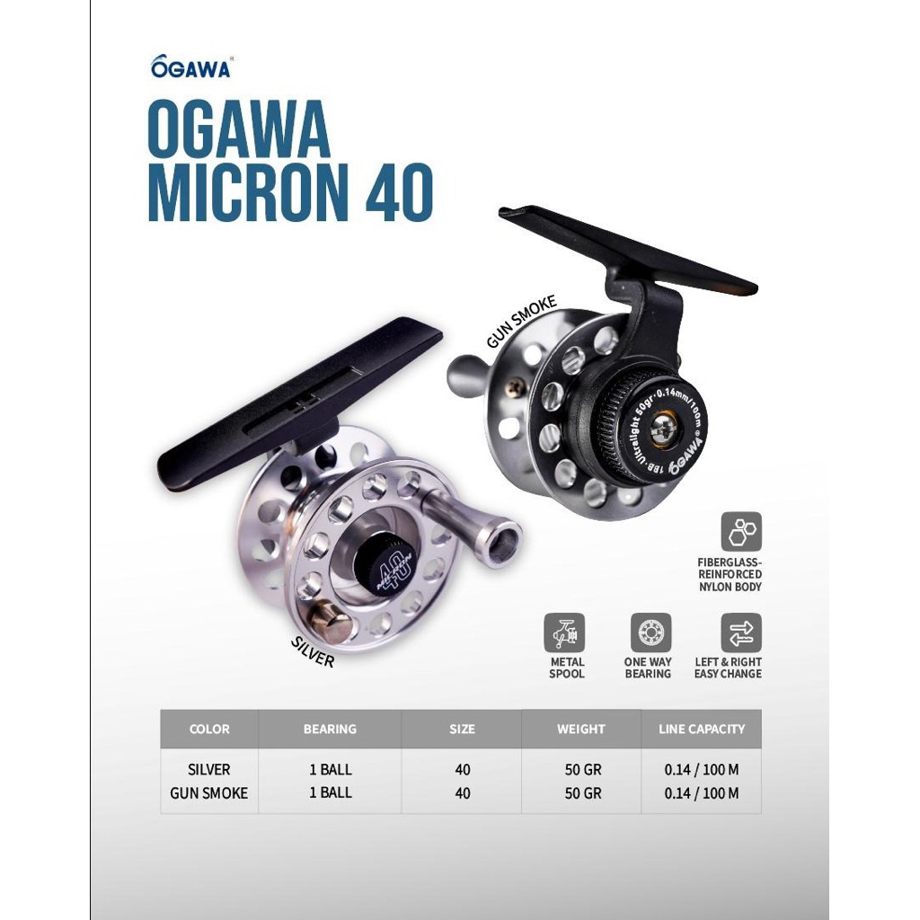 Reel//Toxos Ogawa Micron 40mm