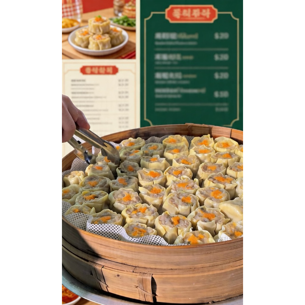 Dimsum Mamani Frozen Dimsum jumbo besar 99% daging premium isi 100pcs