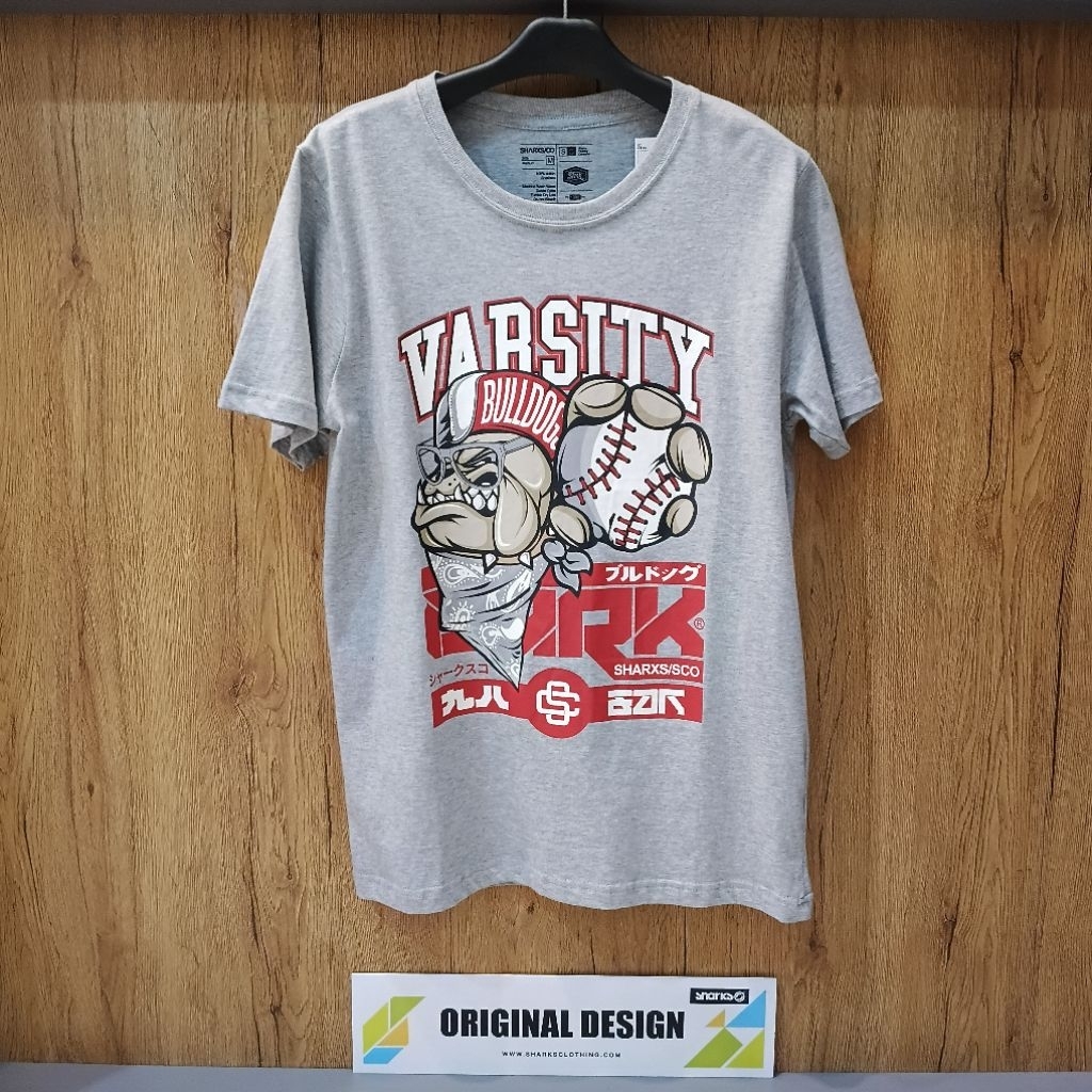 T-shirt/kaos/atasan Activewear pria Sharks.co brand original