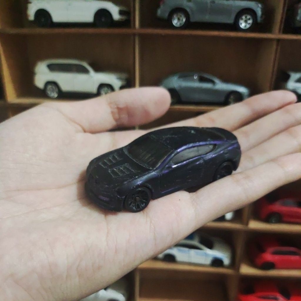 hotwheels hyundai genesis coupe hitam junk loose