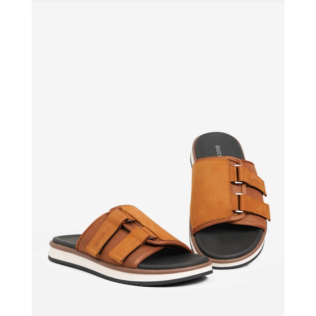 BUCCHERI Sandal Kulit Estran Pria - BR3277