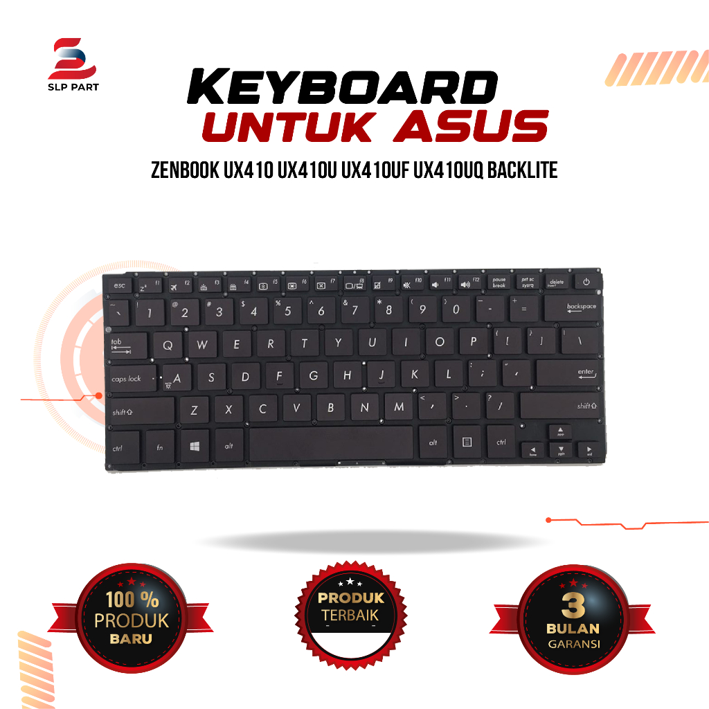 Keyboard Asus Zenbook ux410 ux410u ux410uf ux410uq Backlite