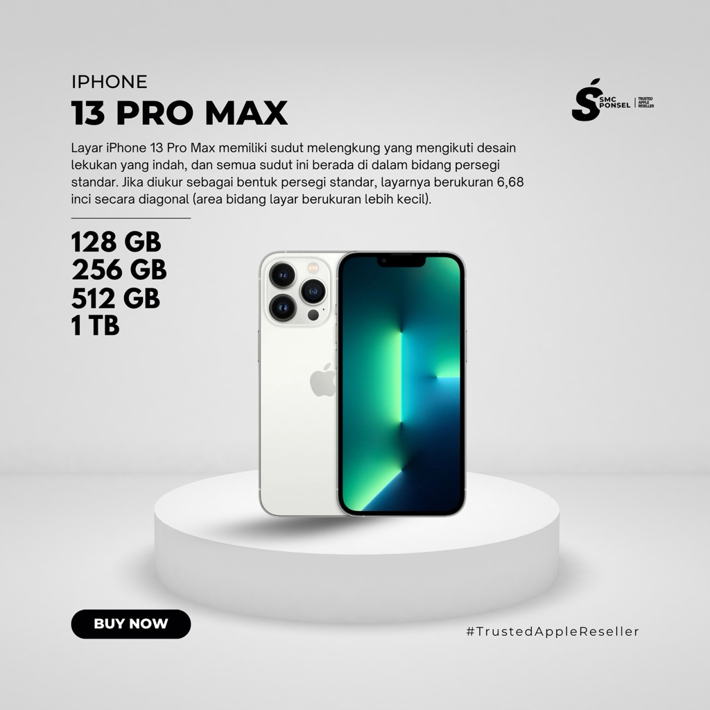 IPHONE 13PROMAX 128GB SECCOND INTER IPHONE MURAH IPHONE BERKUALITAS ORIGINAL 100%