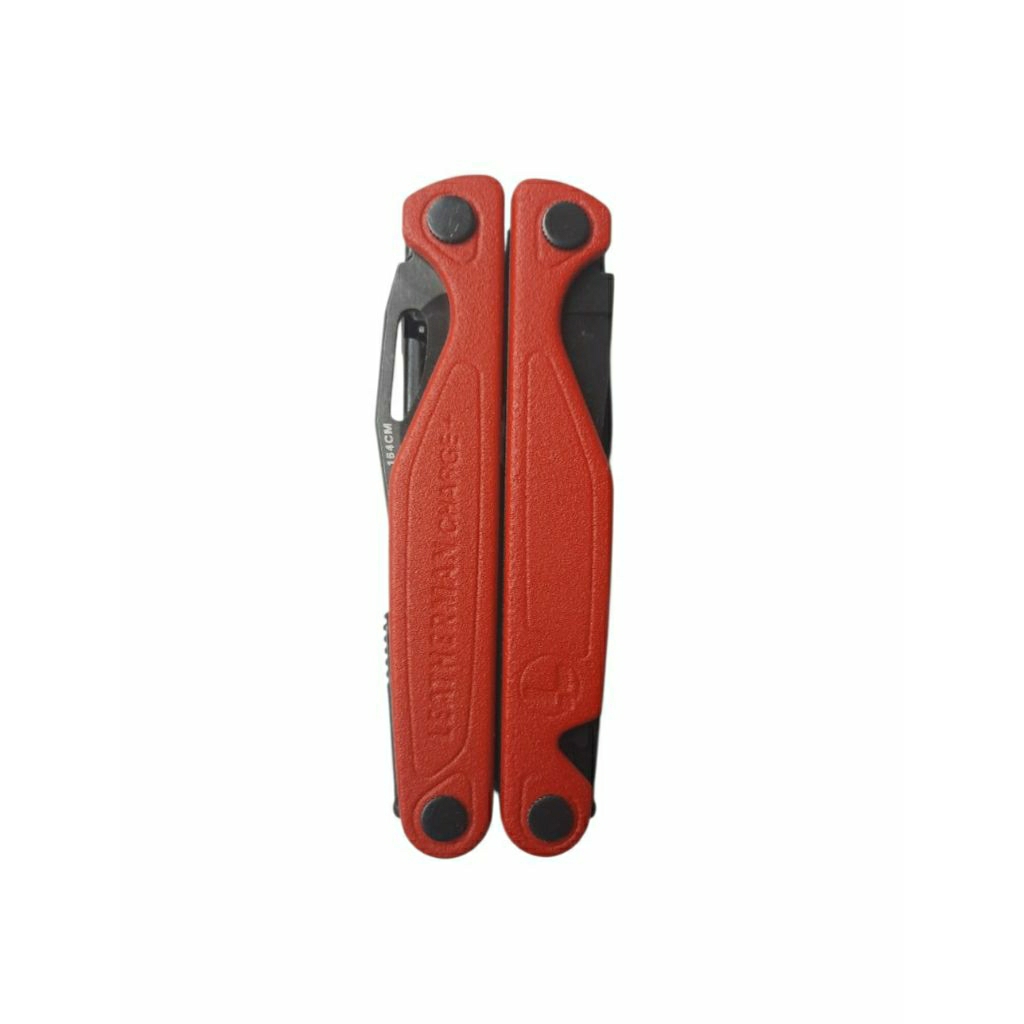 LEATHERMAN CHARGE PLUS BLACK RED MULTI TOOL PISAU LEATHERMAN PISAU LIPAT ORIGINAL