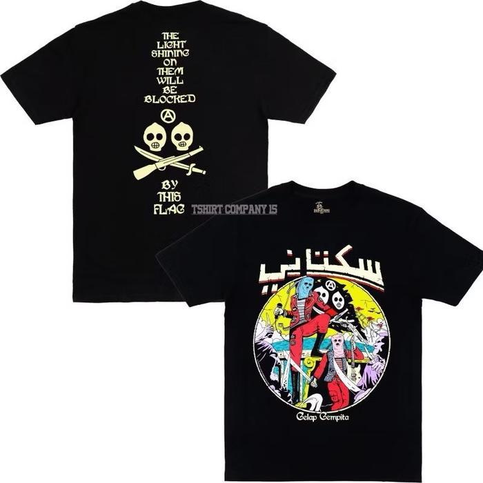Sukatani Punk Gelap Gempita - Kaos Band Punk Suka Tani Punk Baju Band Punk Metal Tshirt / Kaos Sukat