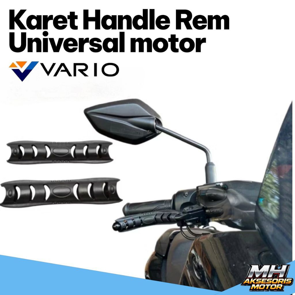 Karet Handle Rem Motor Universal Anti Slip Vario PCX Beat Nmax Grip Tuas Rem Cover Pelindung Handle 