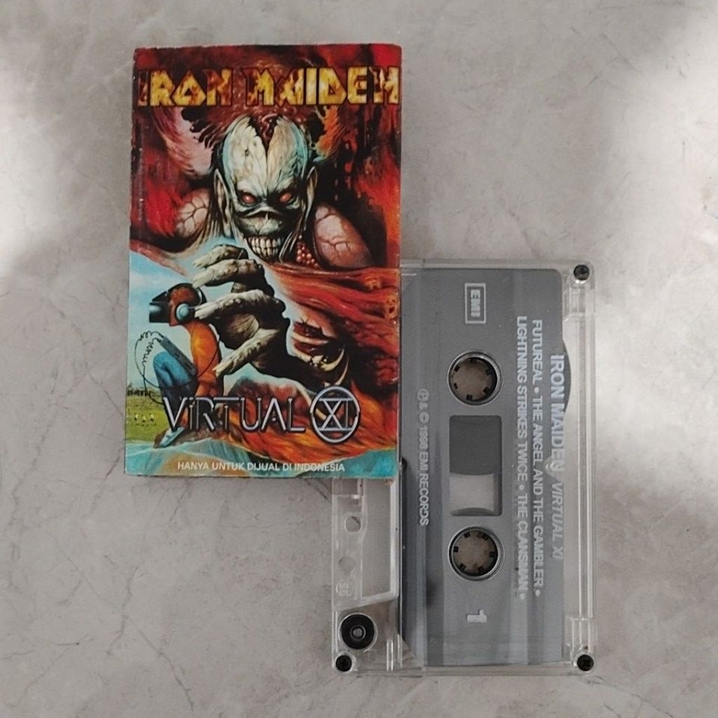 Kaset iron maiden - virtual xi