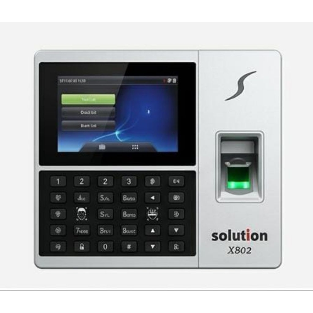 X802 Solution Mesin Absensi