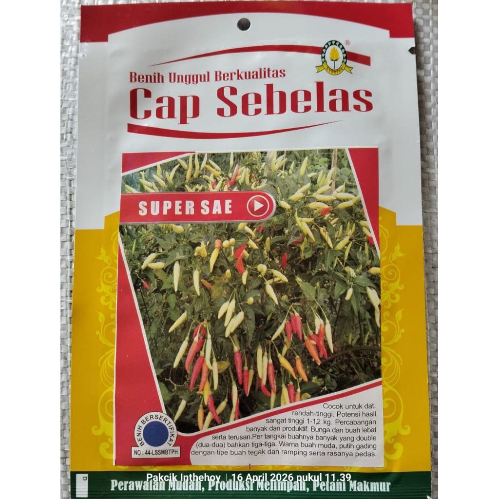 BENIH CABE SUPER SAE 10 GRAM