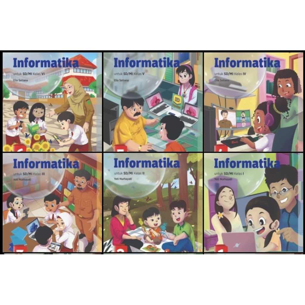 Buku INFORMATIKA SD Penerbit GRAFINDO