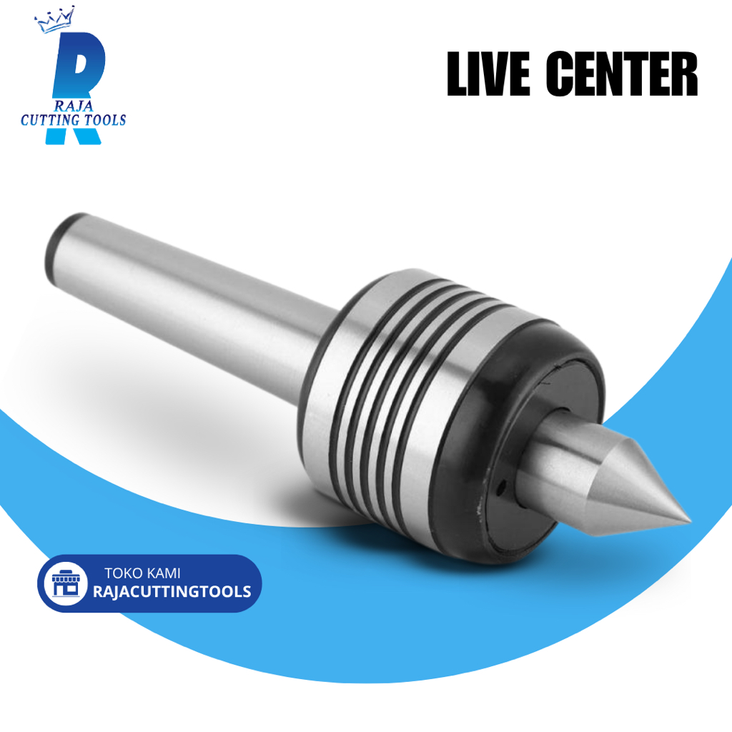 Live Center MT2 MT3 MT4 MT5 CNC Bubut - Center Bubut Ukuran MT2 MT3 MT4 MT5 Long Nose