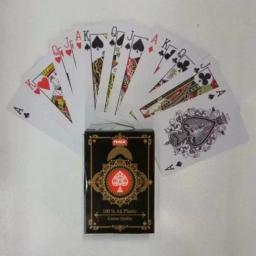 Kartu Remi Plastik Waterproof Casino Quality ROX ORIGINAL Kartu Remi
