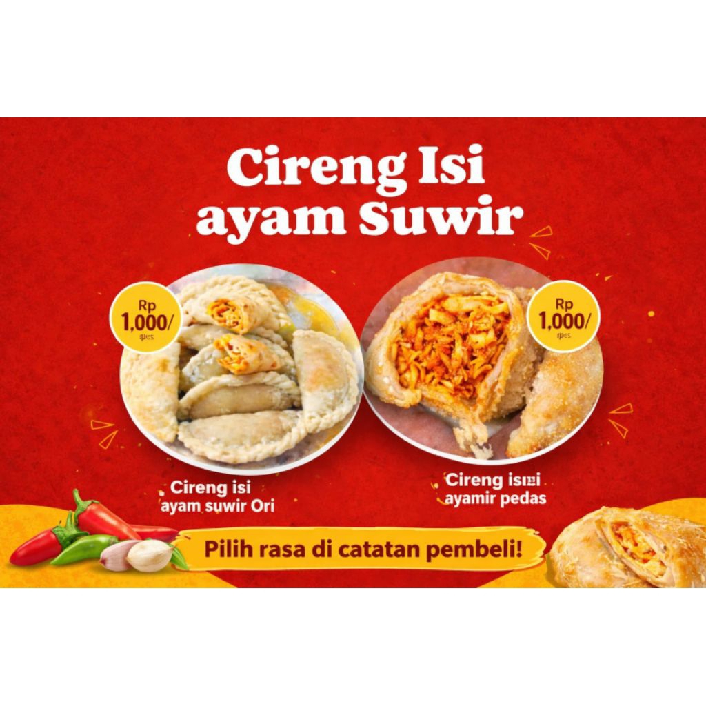 CIRENG ISI AYAM SUWIR ENAK BANGET MURAH