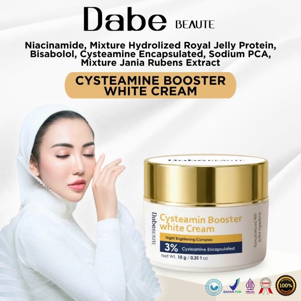 CYSTEAMINE BOOSTER WHITE CREAM DABE BEAUTY