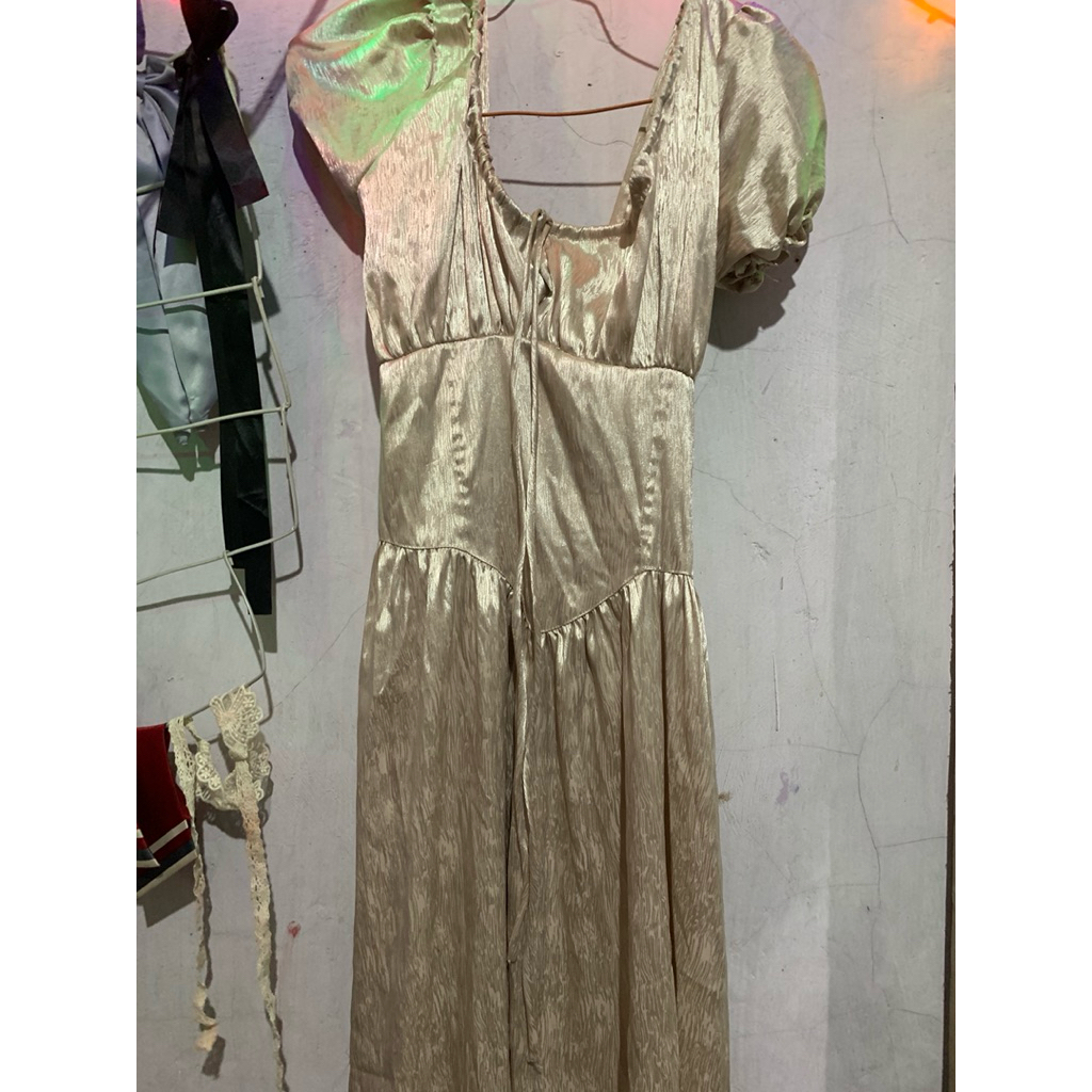 preloved dress satin