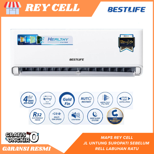 AC BESLIFE 1PK 09DSC GARANSI RESMI FREE VACUM PEMASANGAN BANDAR LAMPUNG
