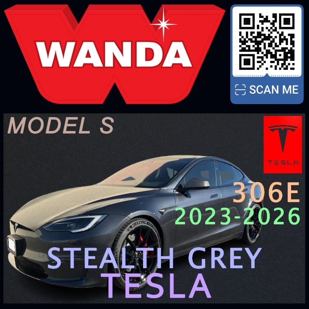 Cat Wanda Tesla Stealth Grey 306E