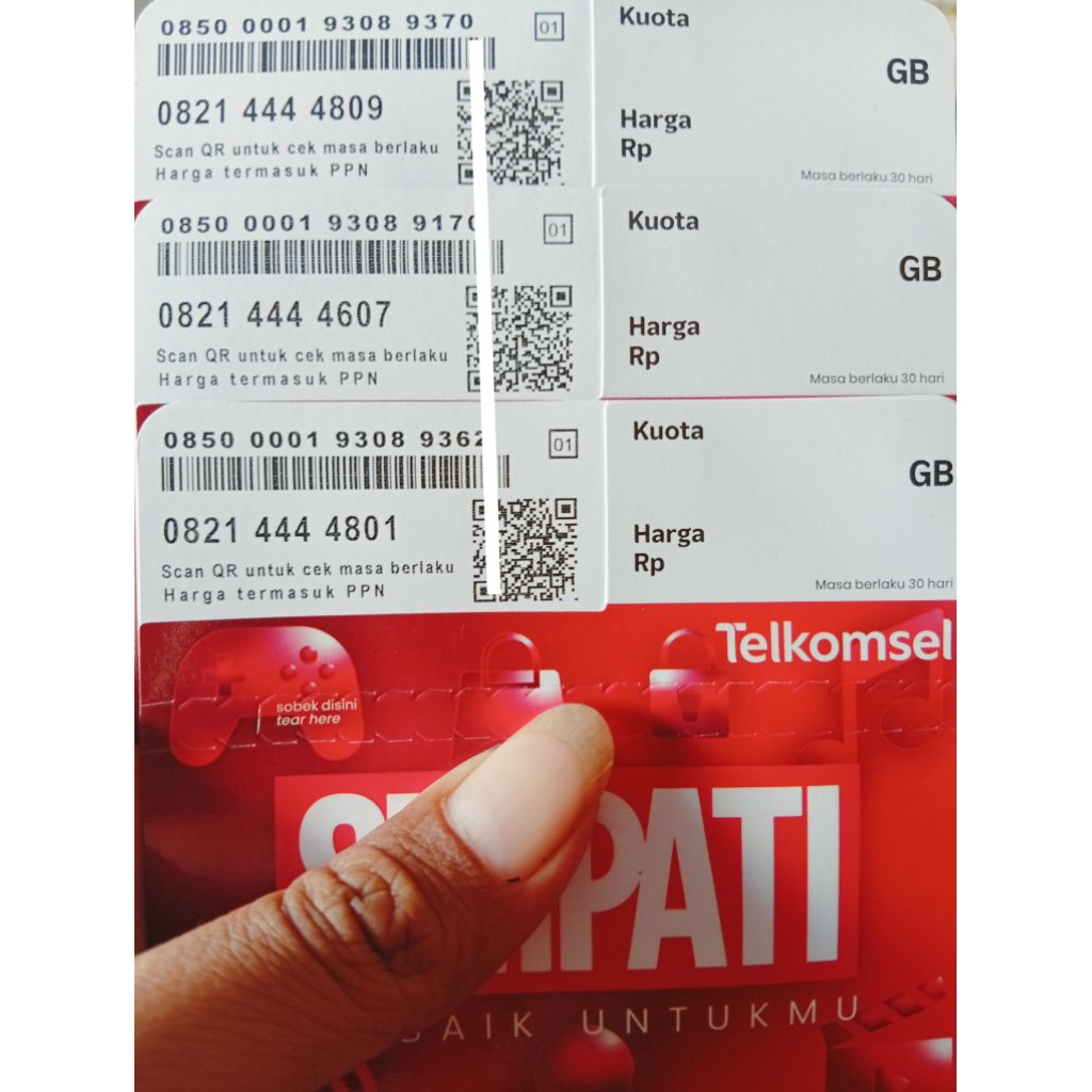 Perdana Nomor Cantik Telkomsel Rapih 11 Angka 4444